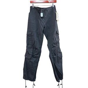 Rothco Womens Vintage Paratrooper Fatigue Pants Size S Black Cotton